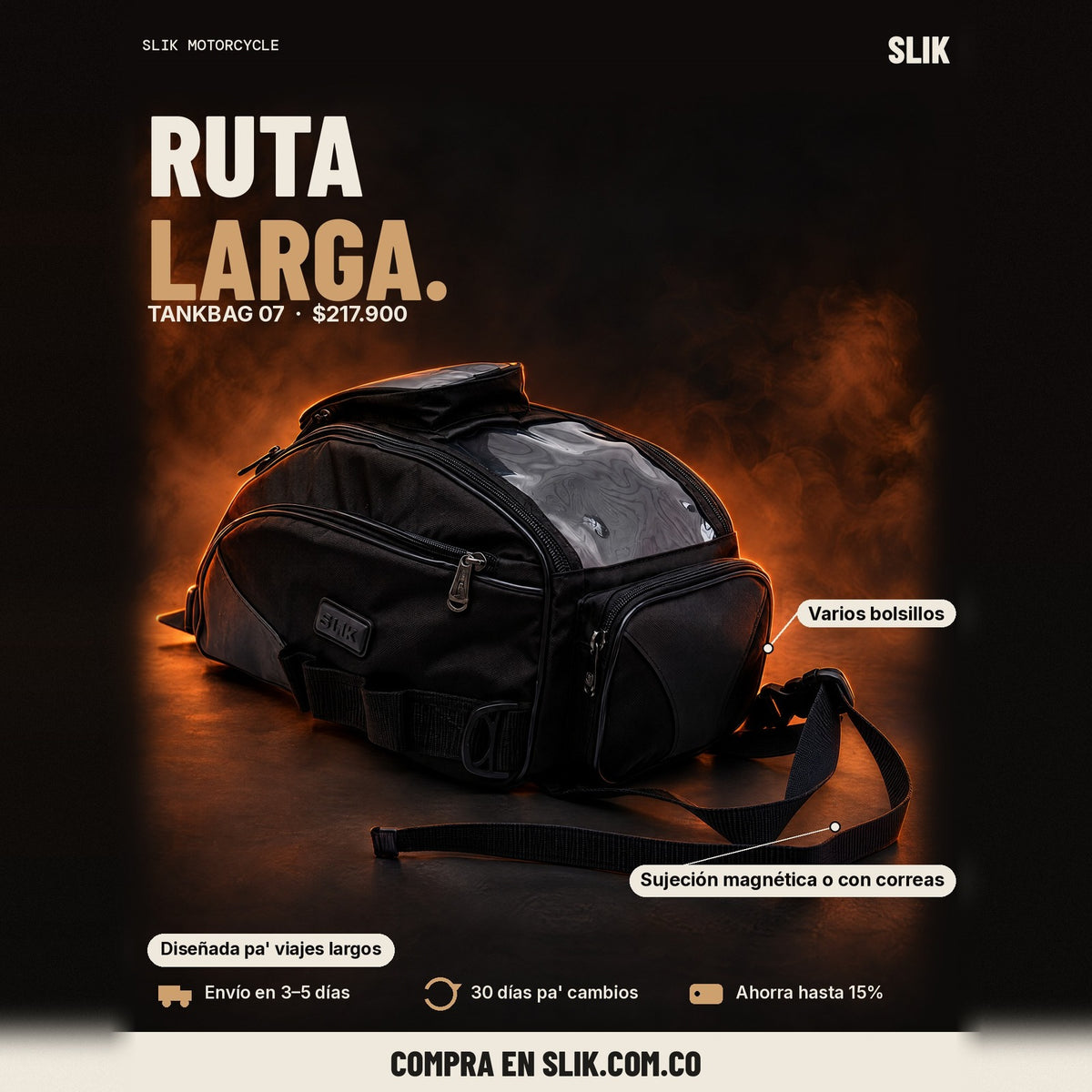TankBag 07 – póster cuadrado