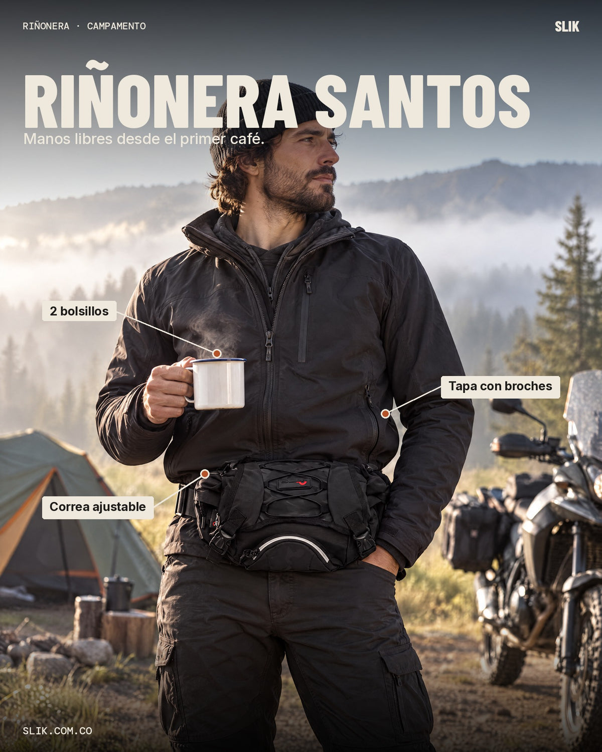 Riñonera Santos