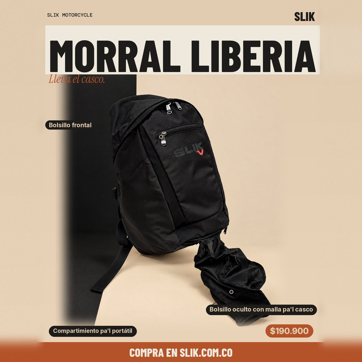 Morral Liberia – póster cuadrado